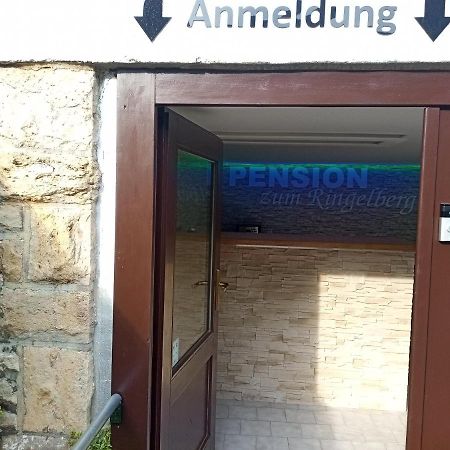 Pension Zum Ringelberg Erfurt Exteriör bild