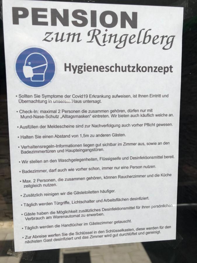 Pension Zum Ringelberg Erfurt Exteriör bild